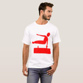 Gewölbe Abbildung: Rot T-Shirt (Vorne ganz)