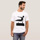 Gewölbe Abbildung: Schwarz T-Shirt (Vorne ganz)