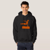 Gewölbe: Orange Hoodie (Vorne ganz)