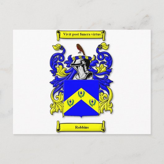 Gewölbe-Wappen Postkarte (Vorderseite)