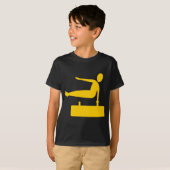 Gewölbezahl: orange T-Shirt (Vorne ganz)