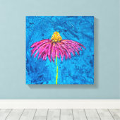 Gewölbte Leinwand (Insitu (Holzboden))