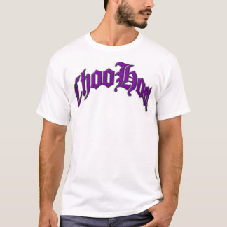 Gewölbtes ChooHoo! T-Shirt