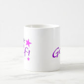Gewölbtes Golf mit Sternen Kaffeetasse (Mittel)
