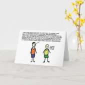 Gewollt ausgeführt karte (Gelbe Blume)