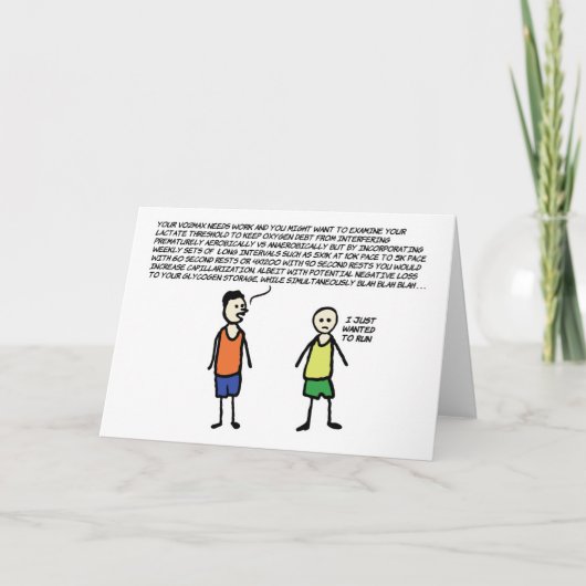 Gewollt ausgeführt karte (Vorderseite)