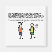 Gewollt ausgeführt magnet (Vorne)