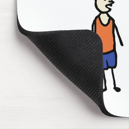 Gewollt ausgeführt mousepad (Ecke)