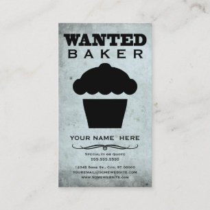 gewollt: Bäcker Visitenkarte