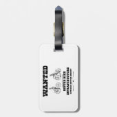 Gewollt bessere Bike-Infrastruktur Gepäckanhänger (Rückseite vertikal)