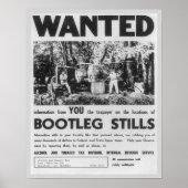 Gewollt: Bootleg Stills, 1949. Vintag Poster (Vorne)