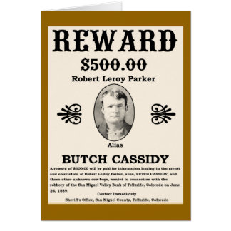 Gewollt Butch Cassidy