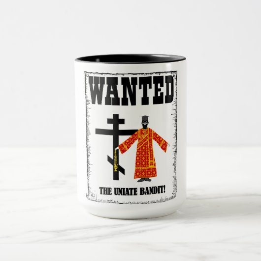 GEWOLLT: DER UNIATE BANDIT! TASSE (Zentrum)