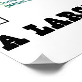 Gewollt eine große Menge innerer Potenziale Poster (Ecke)