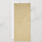 GEWOLLT Einladung zur Vintagen Geburtstagspartei (Rückseite)