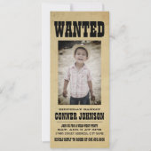 GEWOLLT Einladung zur Vintagen Geburtstagspartei (Vorderseite)