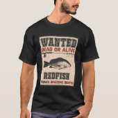 Gewollt Fish Bragging Rights - Fisherman Redfish F T-Shirt (Vorderseite)