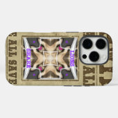 Gewollt Frieden Case-Mate iPhone Hülle (Rückseite (Horizontal))