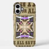 Gewollt Frieden Case-Mate iPhone Hülle (Rückseite)