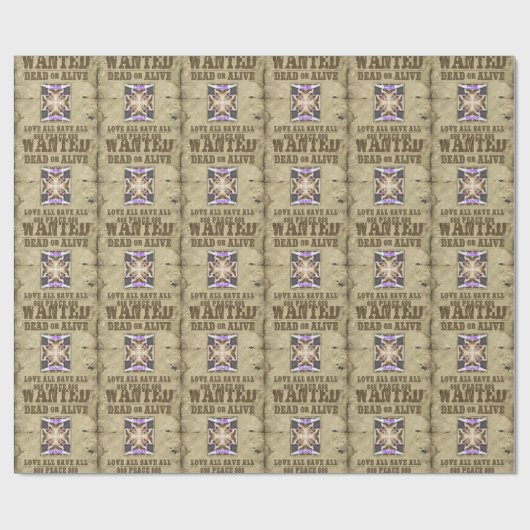 Gewollt Frieden Geschenkpapier (Flach)