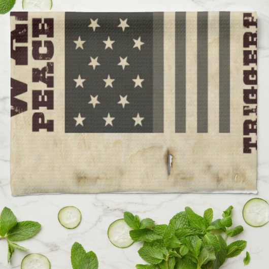 Gewollt Frieden Handtuch (Gefaltet)