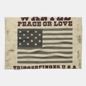 Gewollt Frieden Handtuch (Horizontal)