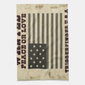 Gewollt Frieden Handtuch (Vertikal)