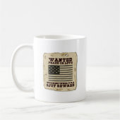 Gewollt Frieden Kaffeetasse (Links)