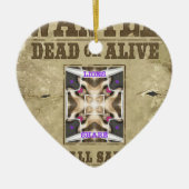 Gewollt Frieden Keramikornament (Vorne)