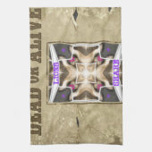 Gewollt Frieden Küchentuch (Vertikal)