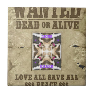 Gewollt Frieden, Liebe und Inspiration: Harmonie v Fliese