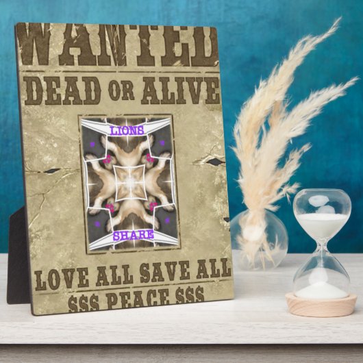 Gewollt Frieden, Liebe und Inspiration: Harmonie v Fotoplatte (Seite)