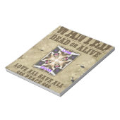 Gewollt Frieden Notizblock (Rotiert)