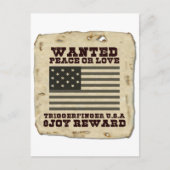 Gewollt Frieden Postkarte (Vorderseite)