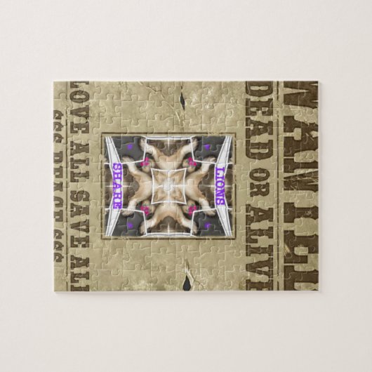 Gewollt Frieden Puzzle (Horizontal)