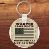 Gewollt Frieden Schlüsselanhänger (Vorderseite)