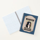 Gewollt für das Essen von Hausaufgaben-benutzerdef Notizblock (Innenseite)