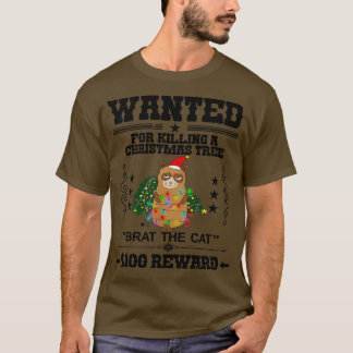 Gewollt für das Töten eines Weihnachtsbaumbeißers  T-Shirt