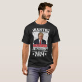 Gewollt für Präsident 2024 Verzicht niemals auf T  T-Shirt (Vorne ganz)
