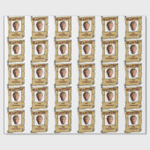 Gewollt für Verpackungs-Papier Präsidenten-Donald Geschenkpapier (Flach)