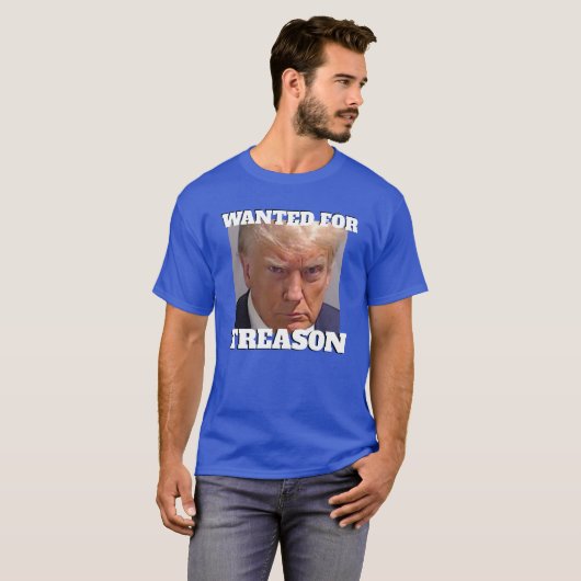 Gewollt für Verrat Trump T-Shirt (Vorne ganz)