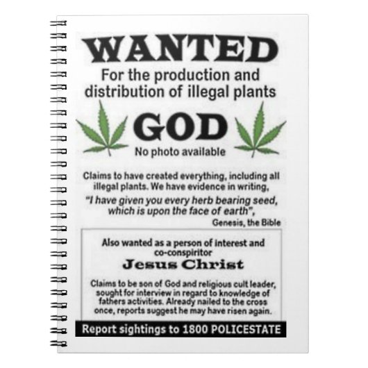 gewollt - Gott Notizblock (Vorderseite)