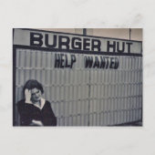 Gewollt Hilfe Postkarte (Vorderseite)