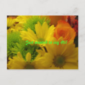 Gewollt, ihn zu sagen postkarte (Vorderseite)