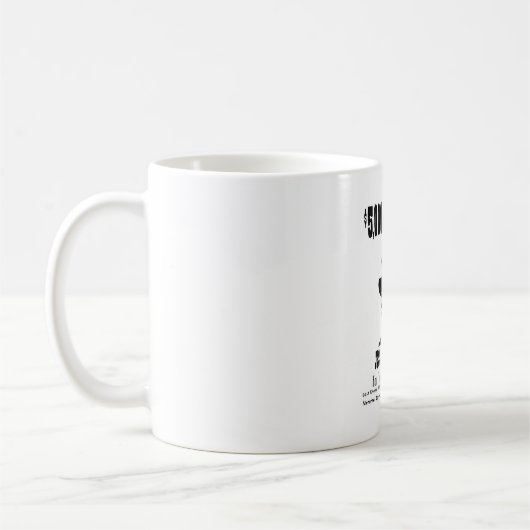 Gewollt Jesse James Kaffeetasse (Links)