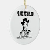 Gewollt Jesse James Keramik Ornament (Rechts)