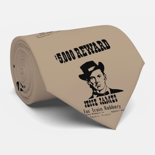 Gewollt Jesse James Krawatte (Gerollt)