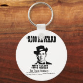 Gewollt Jesse James Schlüsselanhänger (Vorderseite)