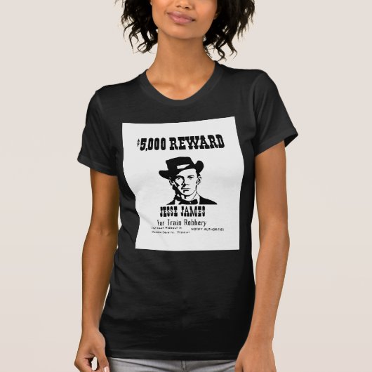 Gewollt Jesse James T-Shirt (Vorderseite)