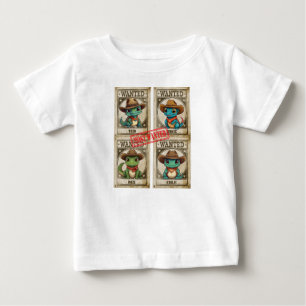 Gewollt Kawaii Iguana Print Baby T-shirt